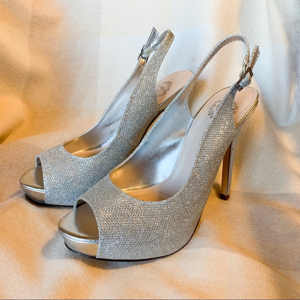I. Miller Glitter Heels